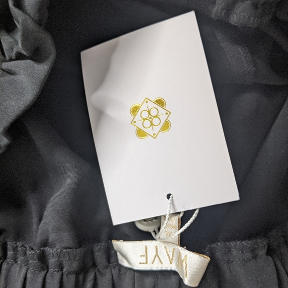 WAYF X Influencers Tie Waist Paperbag Pants - Picture 4 of 12